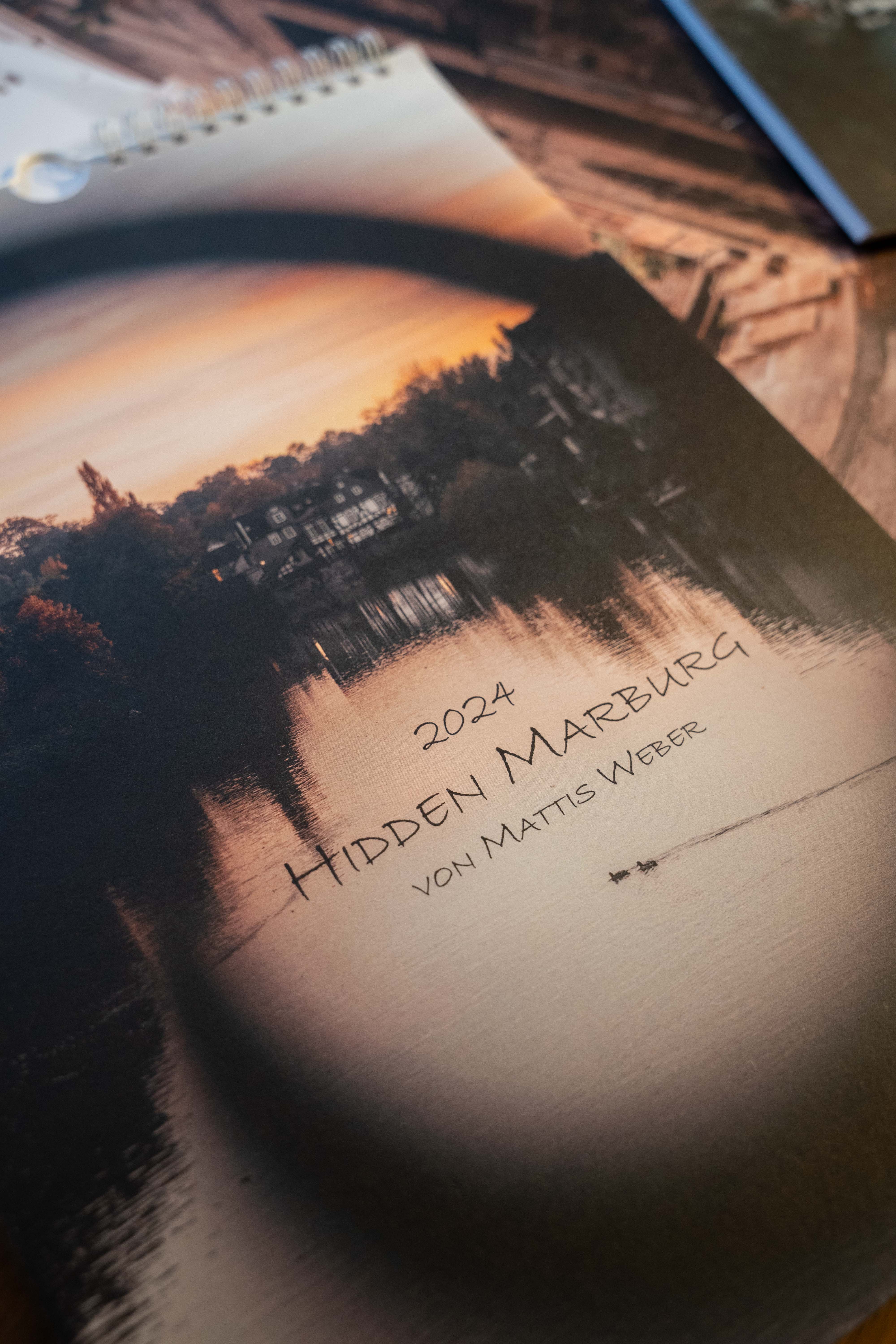 "Hidden Marburg" 2024, Kalender A4
