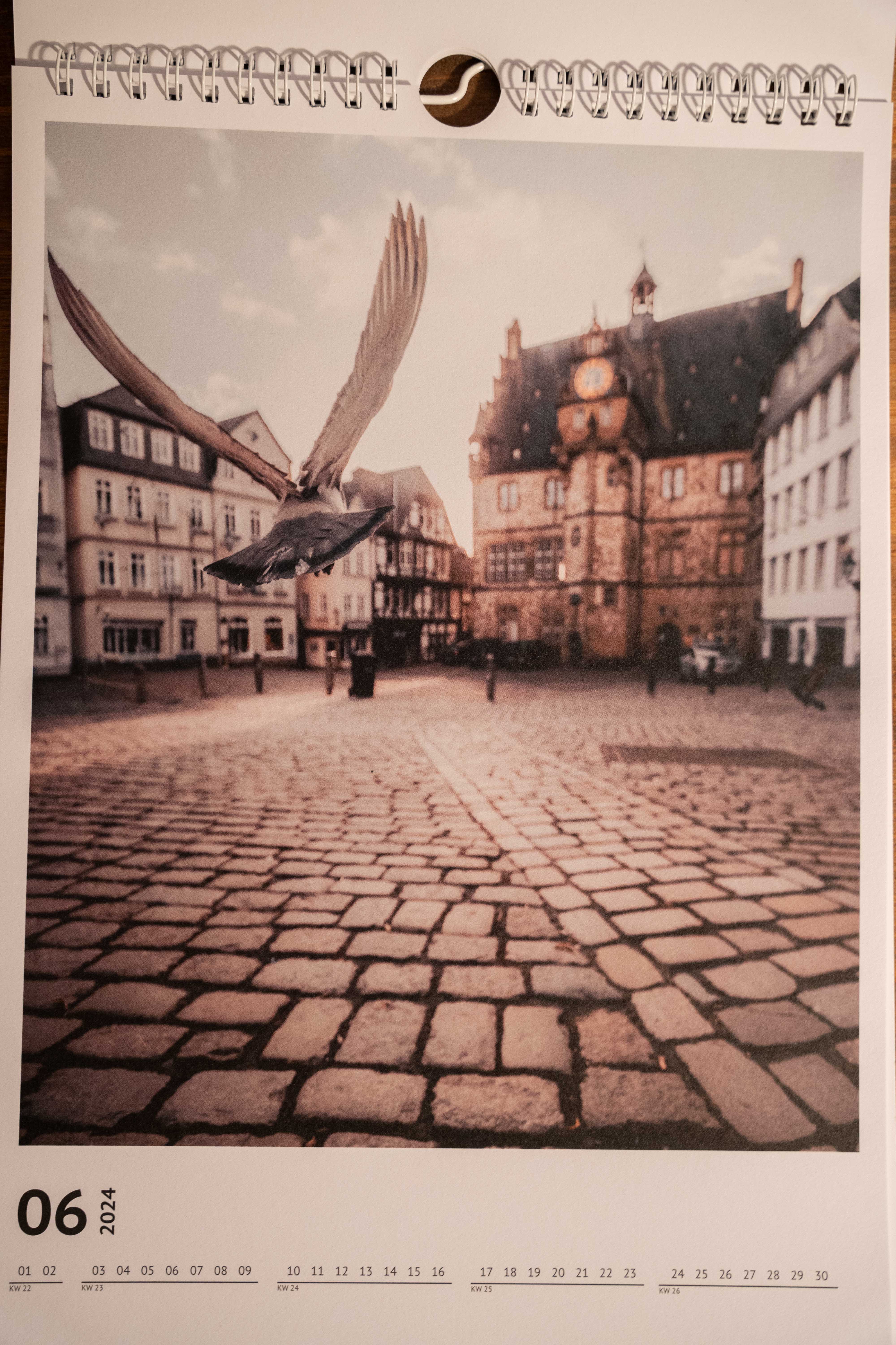 "Hidden Marburg" 2024, Kalender A4